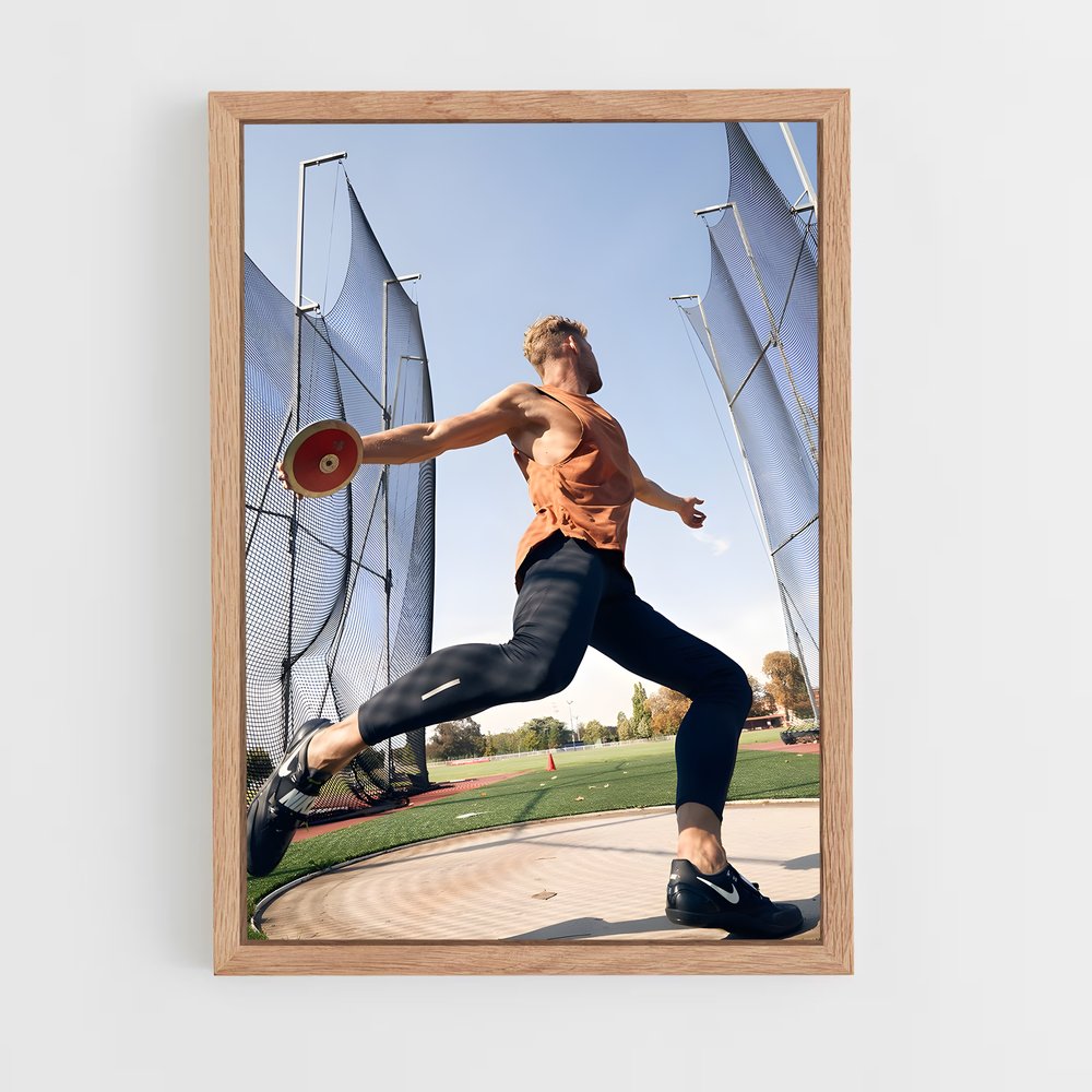Poster Kevin mayer – affiche Athlétisme (vue 4)